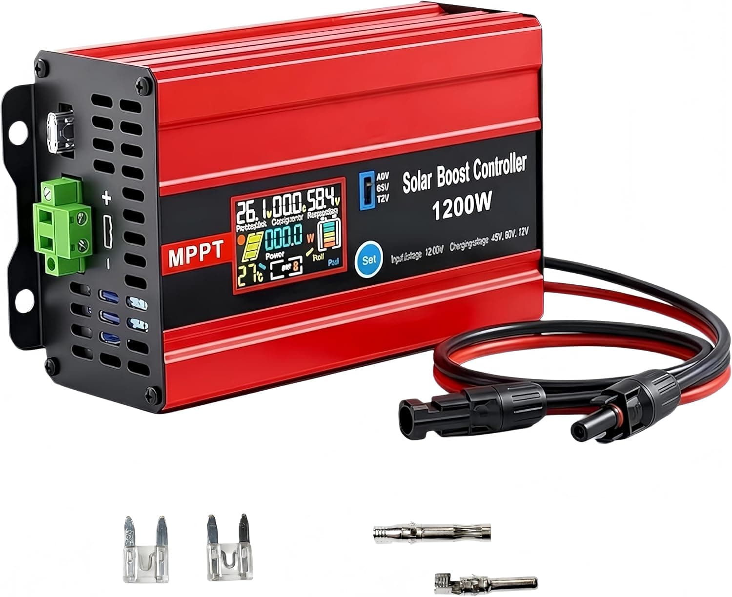 Controlador de carga solar MPPT para triciclos