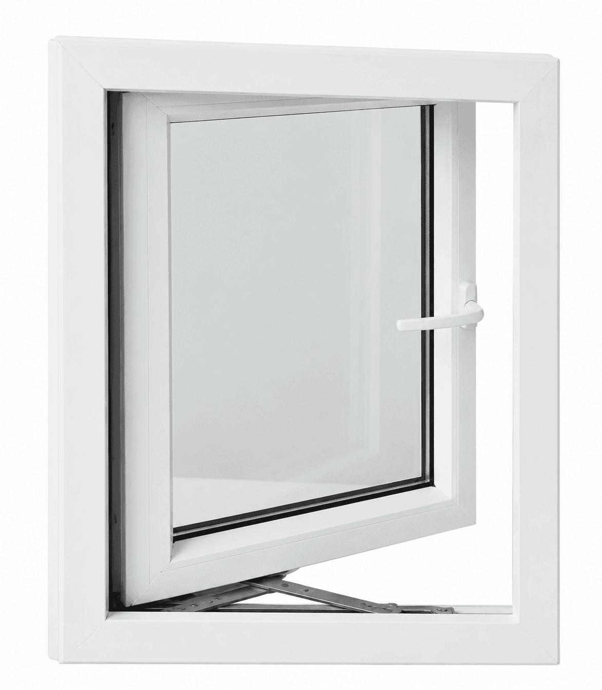 Ventana a medida bisagra simple