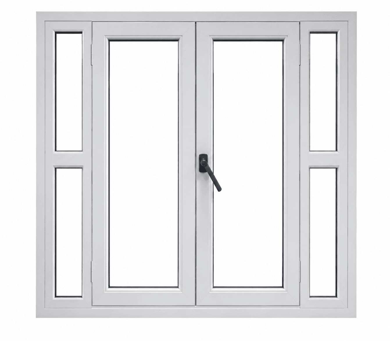 Ventana de bisabra con luceta