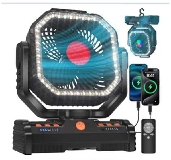 Ventilador Recargable